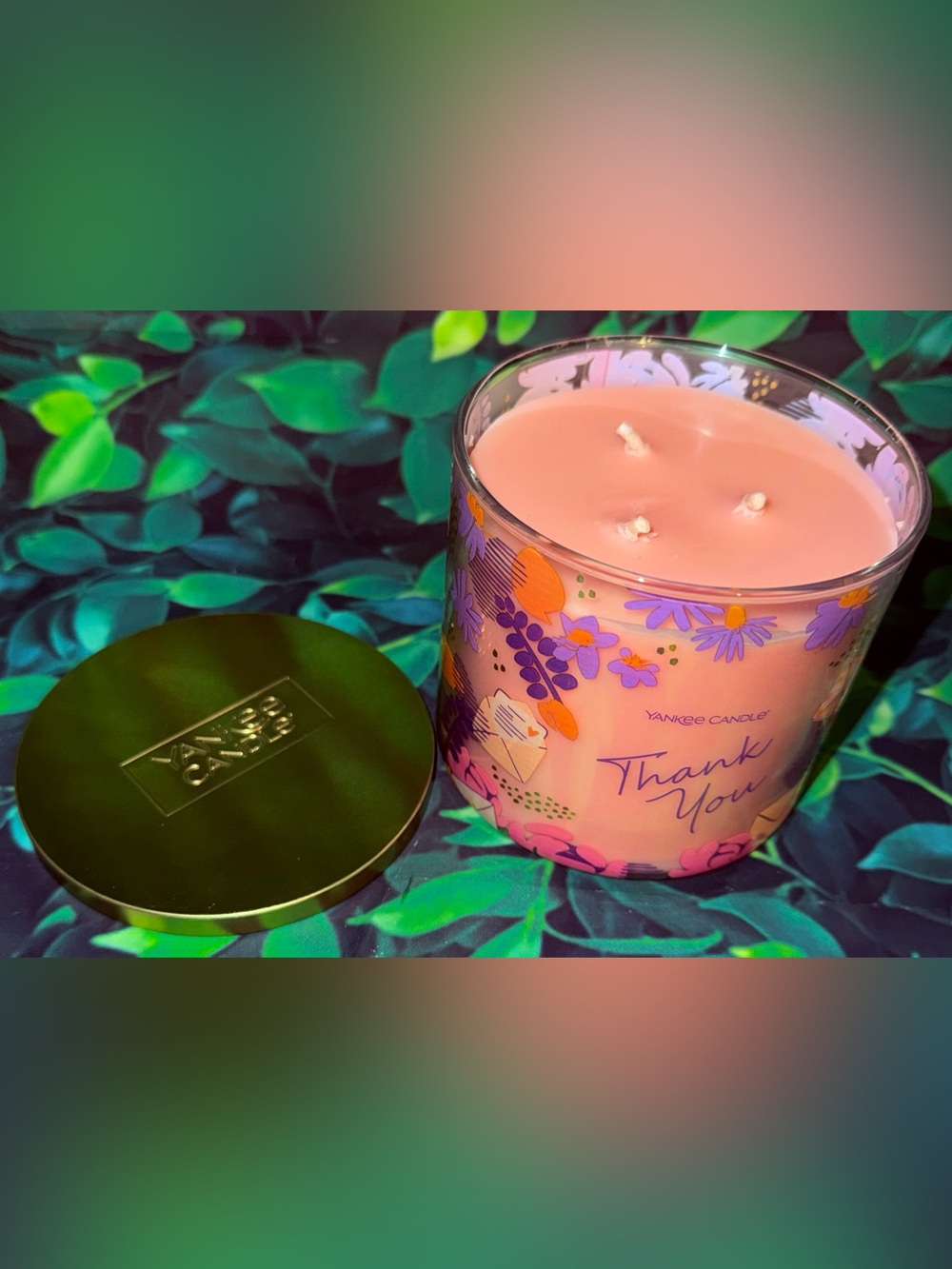 BOGO Yankee Candle 3 Wick Thank You Scent 14.5oz
